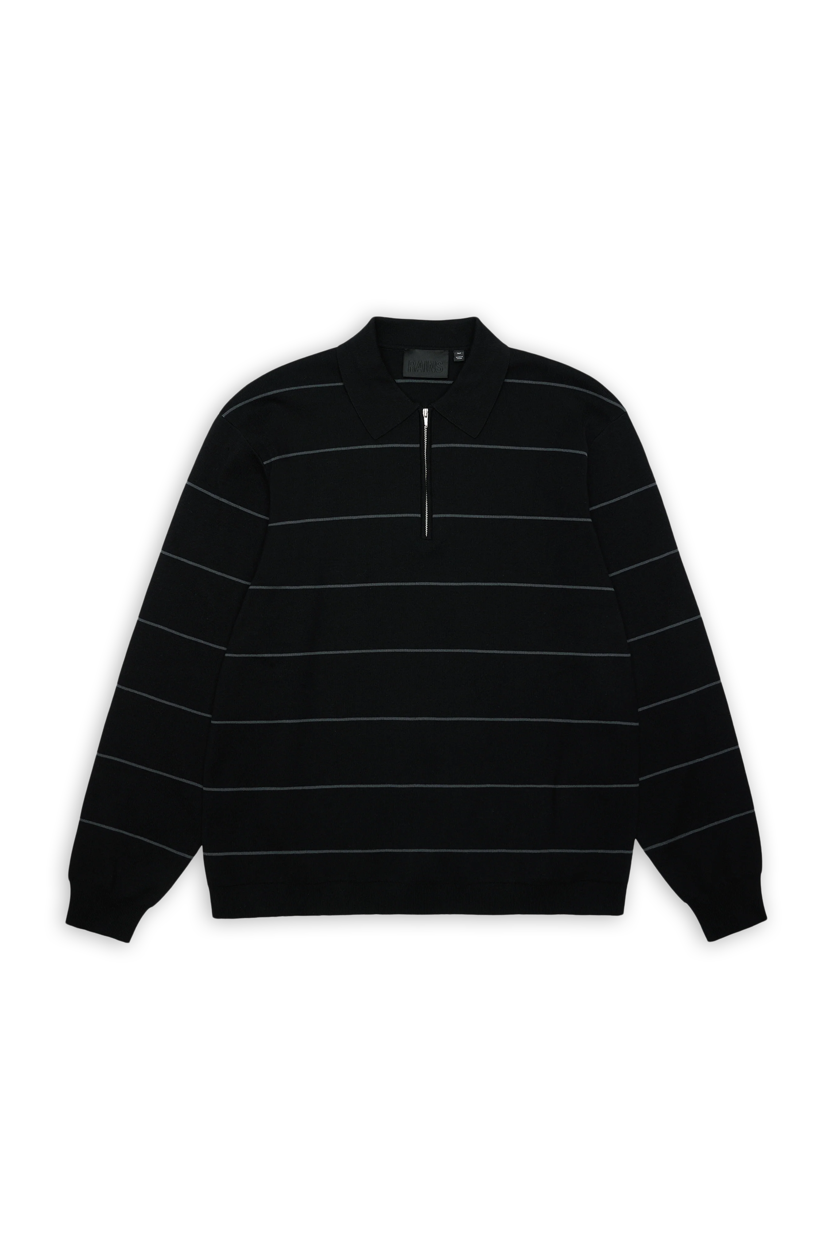 Striped Knit Long Sleeve Polo - Image 16