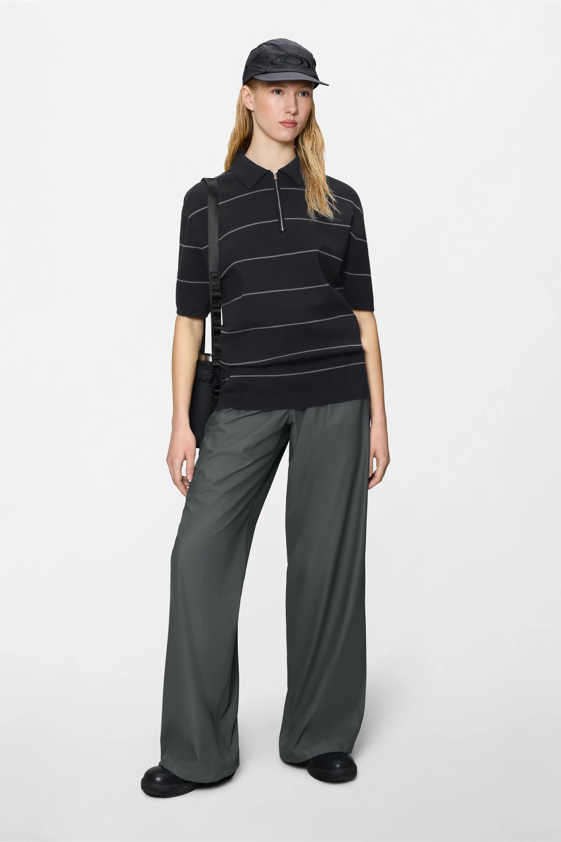 Striped Knit Polo - Image 4