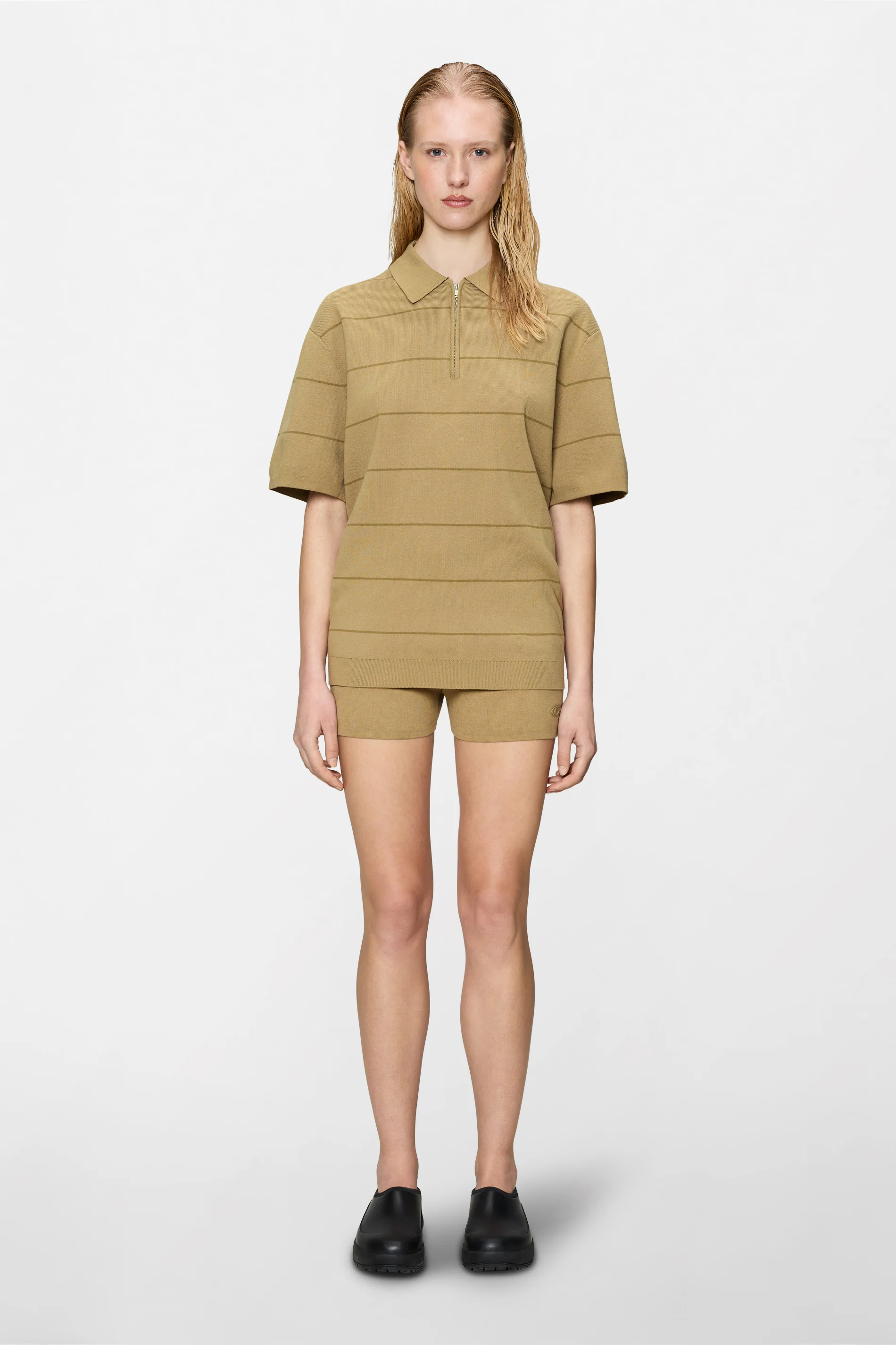 Striped Knit Polo - Image 7