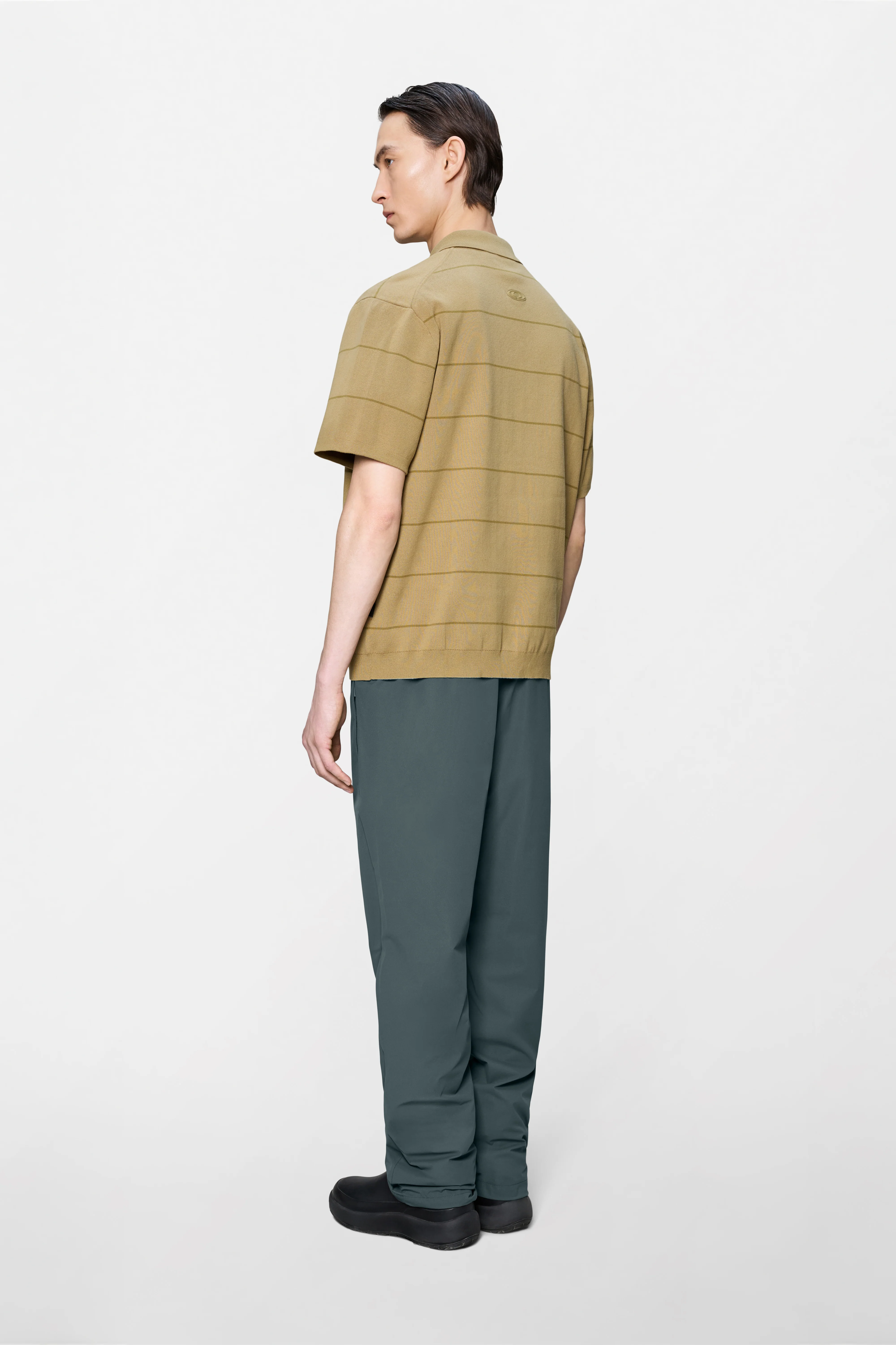 Striped Knit Polo - Image 9