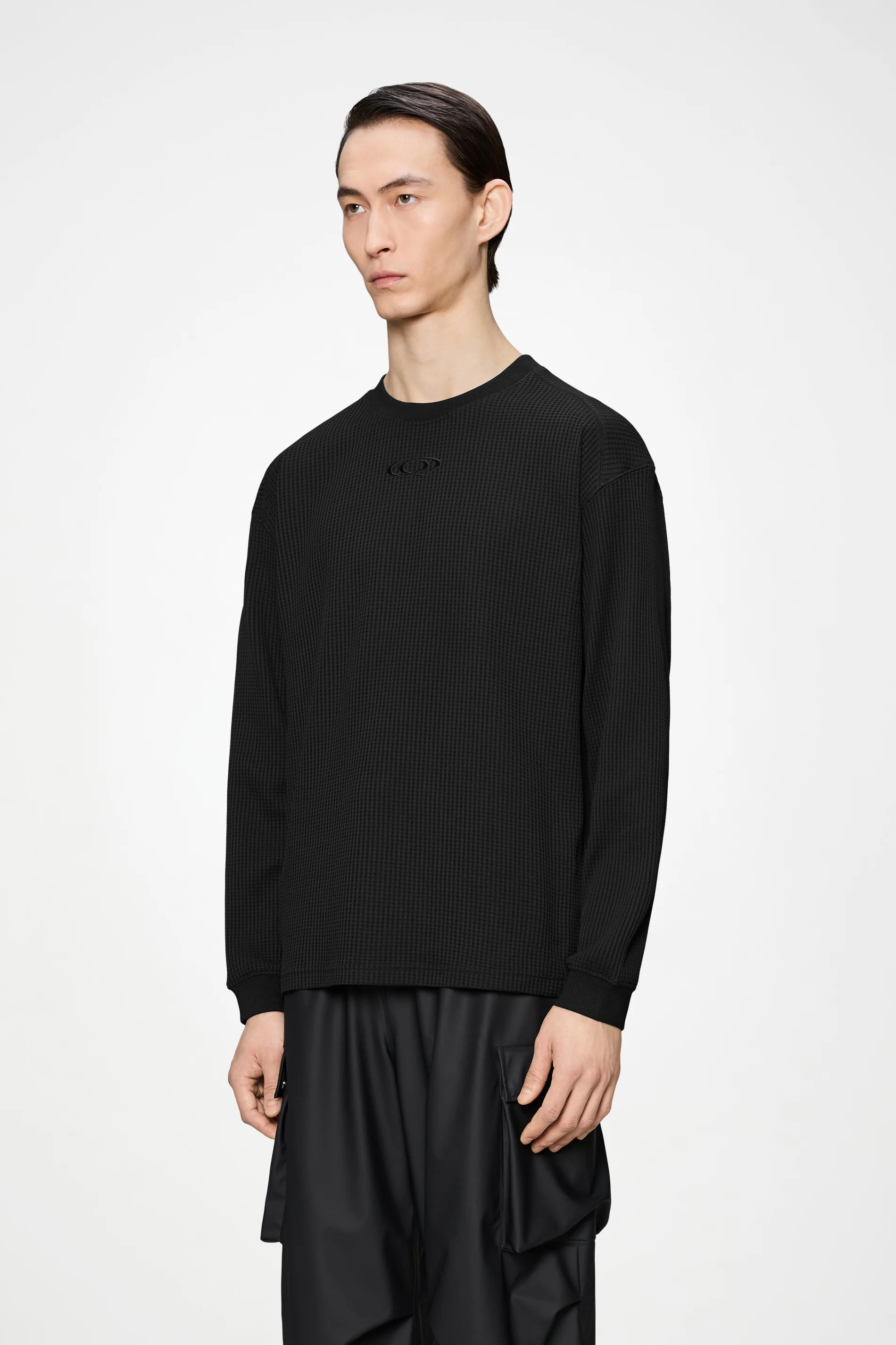 Waffle Long Sleeve T-shirt Splash - Image 12