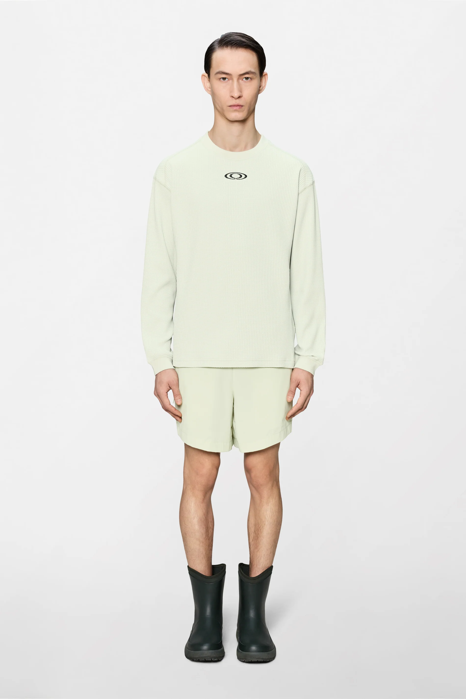 Waffle Long Sleeve T-shirt Splash - Image 14